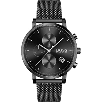 Hugo Boss Hero Stainless Steel Blue Dial Chronograph Watch – Silver 1513813