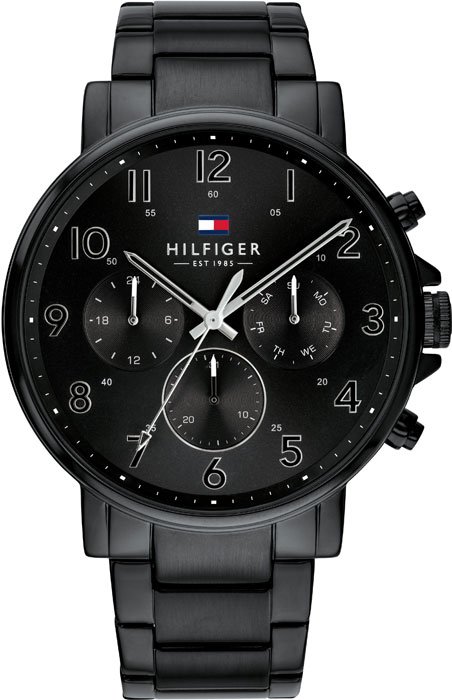 TOMMY HILFIGHER DANIEL MENS WATCH 1710383 BLACK