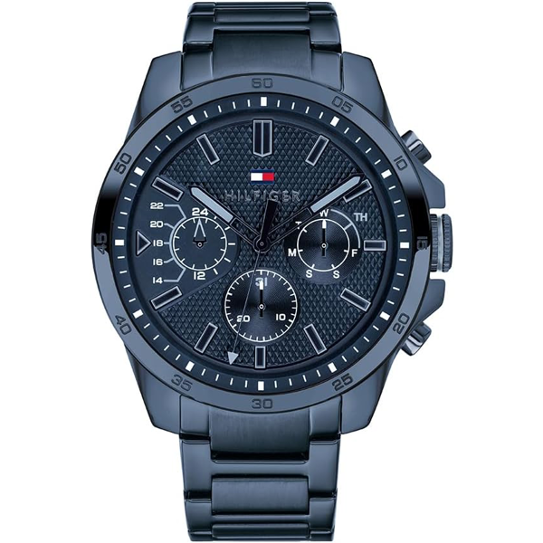 Tommy Hilfiger 1791560 Blue Stainless Steel Watches For Men