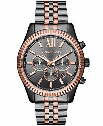 Michael Kors Men's Lexington Two-Tone Chronograph Watch MK8561