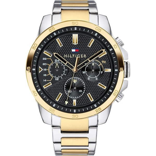 Tommy Hilfiger 1791559 Black Stainless Steel Watches For Men