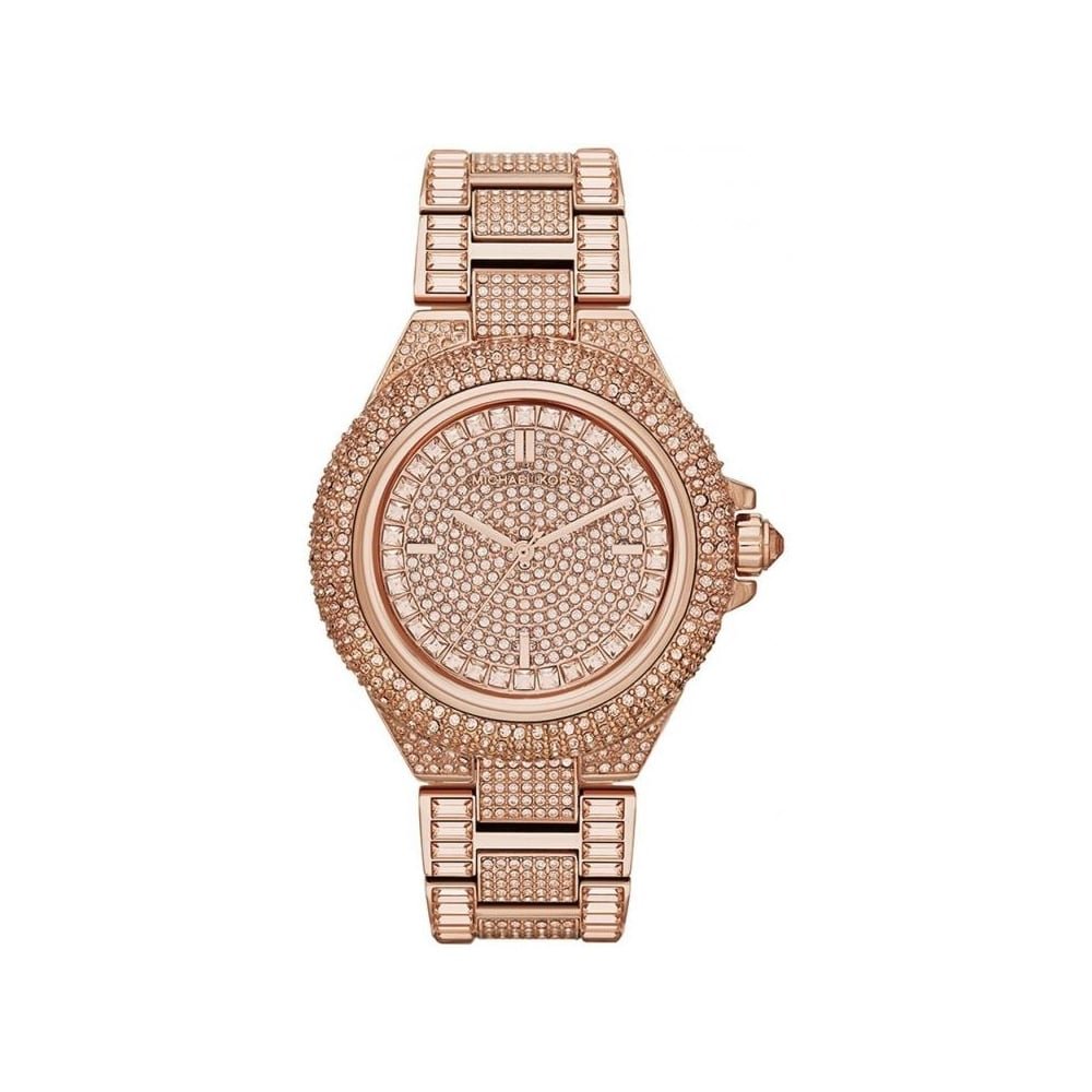 MICHAEL KORS MK5862 ROSE GOLD CRYSTALS WOMEN WATCH