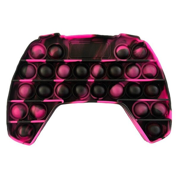 Push Pop Bubble Kids Special Needs Controller Shape Pink