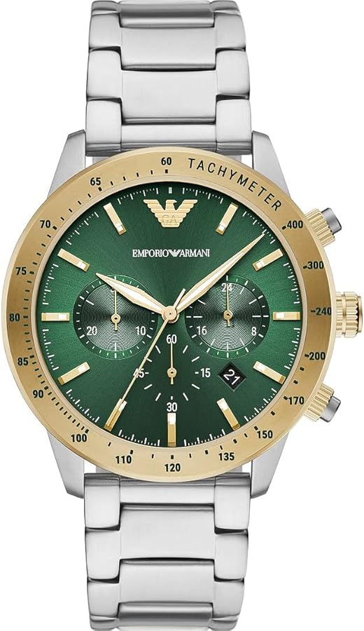 Emporio Armani Chronograph Stainless Steel Watch AR11454